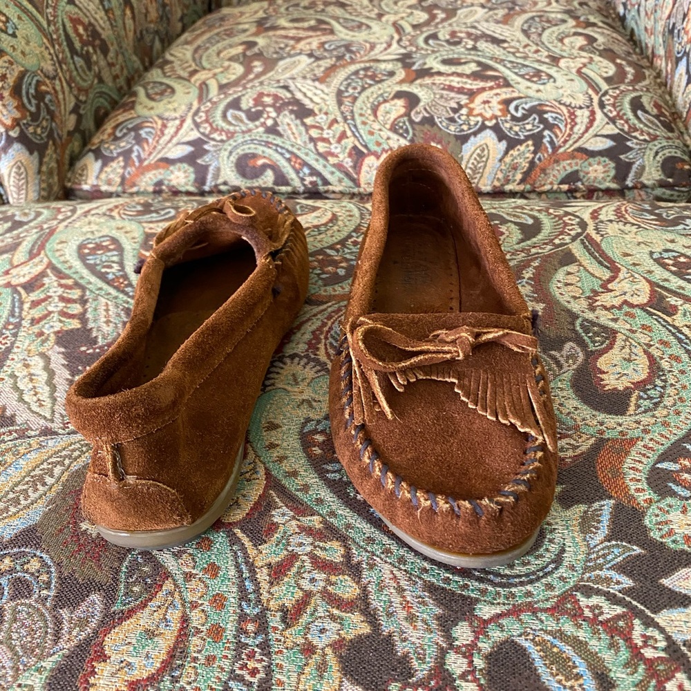 Semi new moccasin shoes